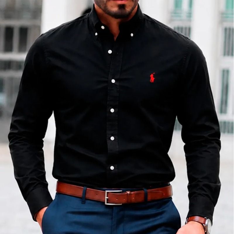 Camisa Social Masculina Ralph Oxford Social Original (P ao G1)