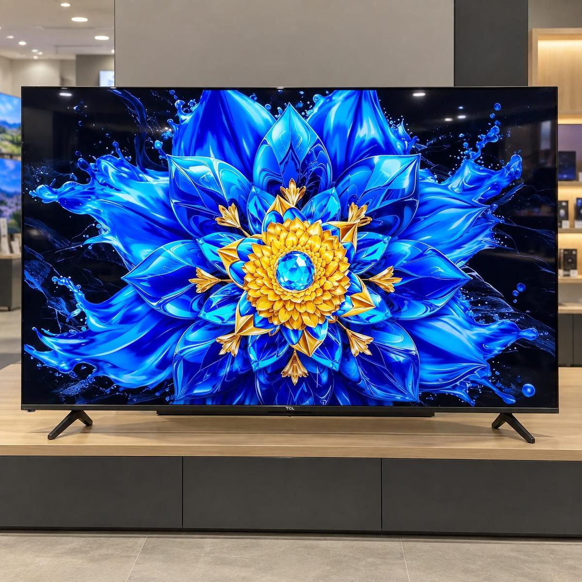 Smart TV TCL 75 Polegadas QLED 4K P8L WiFi Bluetooth Google TV HDR10+ 144 Hz VRR 75P8L