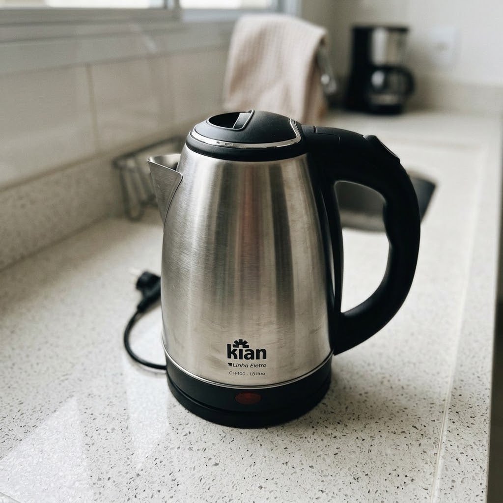 Chaleira Elétrica Kian 1,8l Inox Ch-100