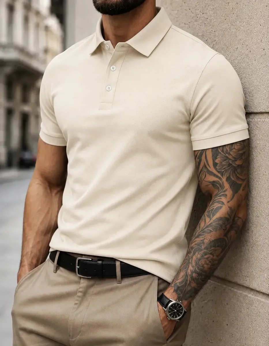 Camisa Polo Piquet Slim (P ao GG)