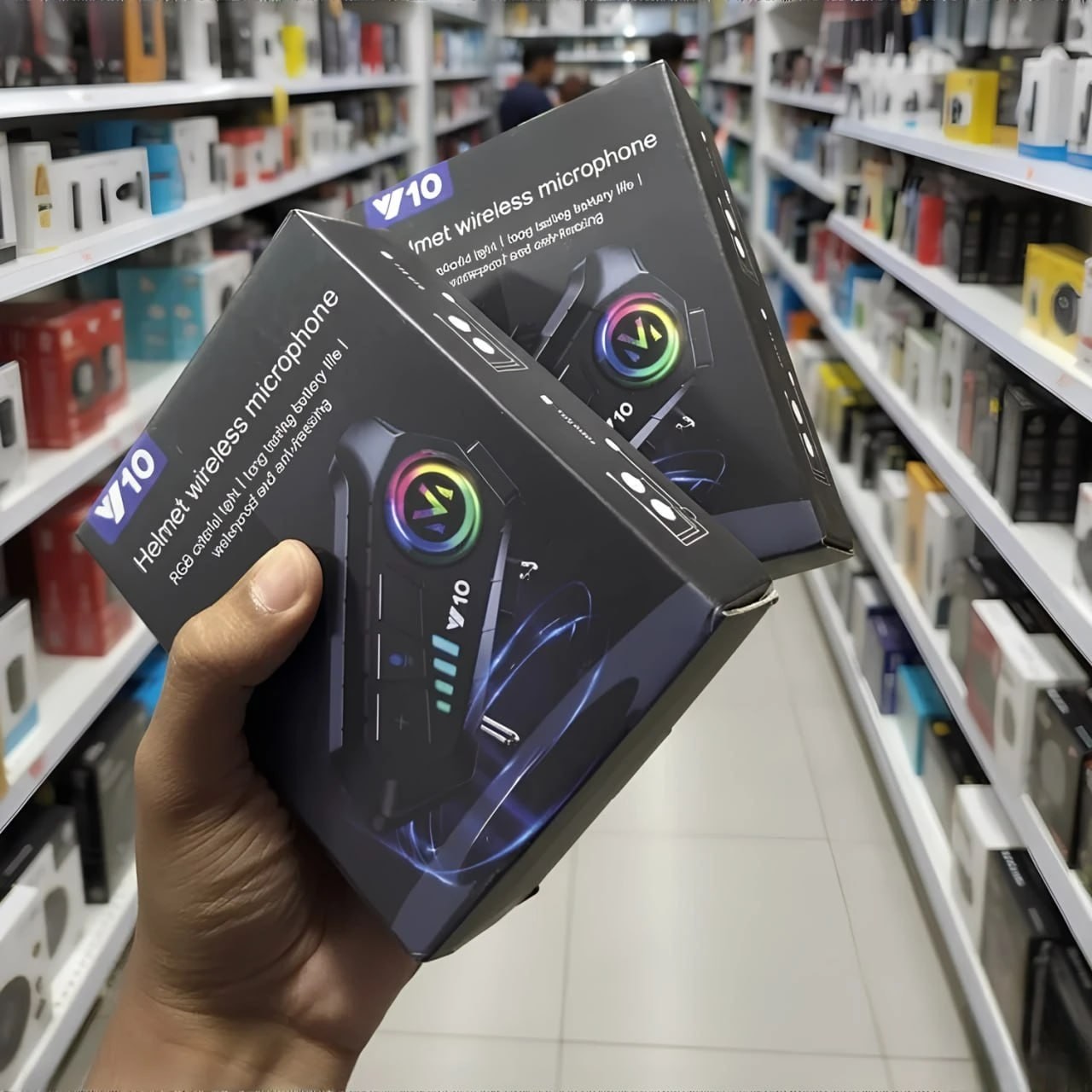 Fone De Ouvido Para Capacete Moto Bluetooth