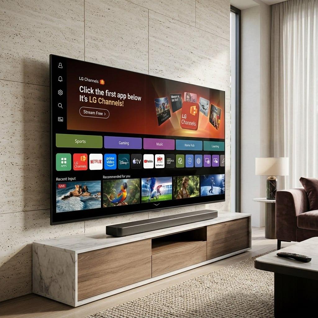 Smart TV PRO LG 55'' 4K Ultra HD AI 55UN85C