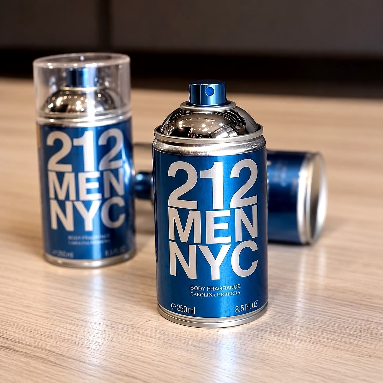 🧴 Carolina Herrera 212 Men NYC Body Spray 250ml