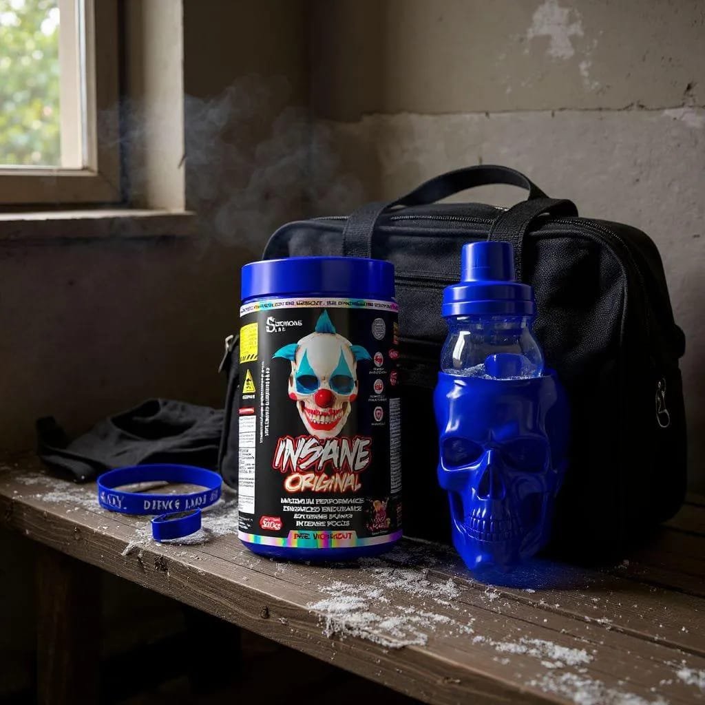 Pré Treino Insane Clown 350g Sabor Energético Mad Bull Mad Bull