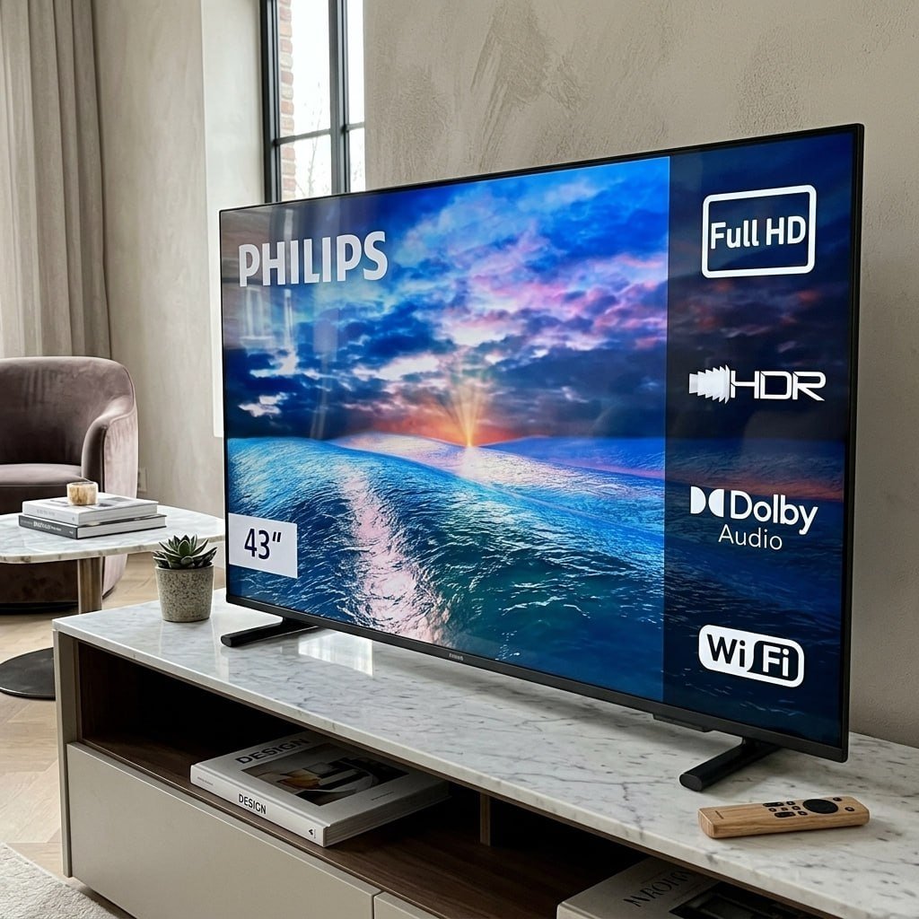Smart TV Philips 43" Full HD 43PFG6910/78 Wi-Fi