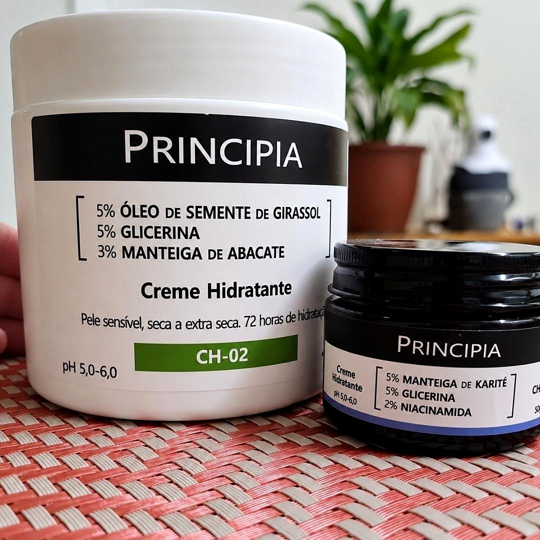 🧴 Principia Kit Cremes Hidratantes Rosto e Corpo Ch-01 + Ch-02