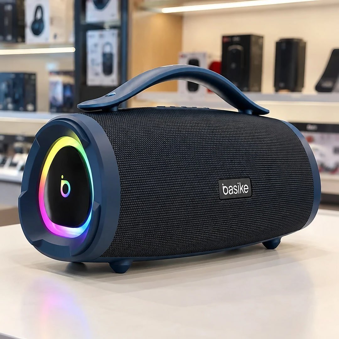 Basike Caixa de Som Bluetooth Portátil, 160W RMS (200W Pico)