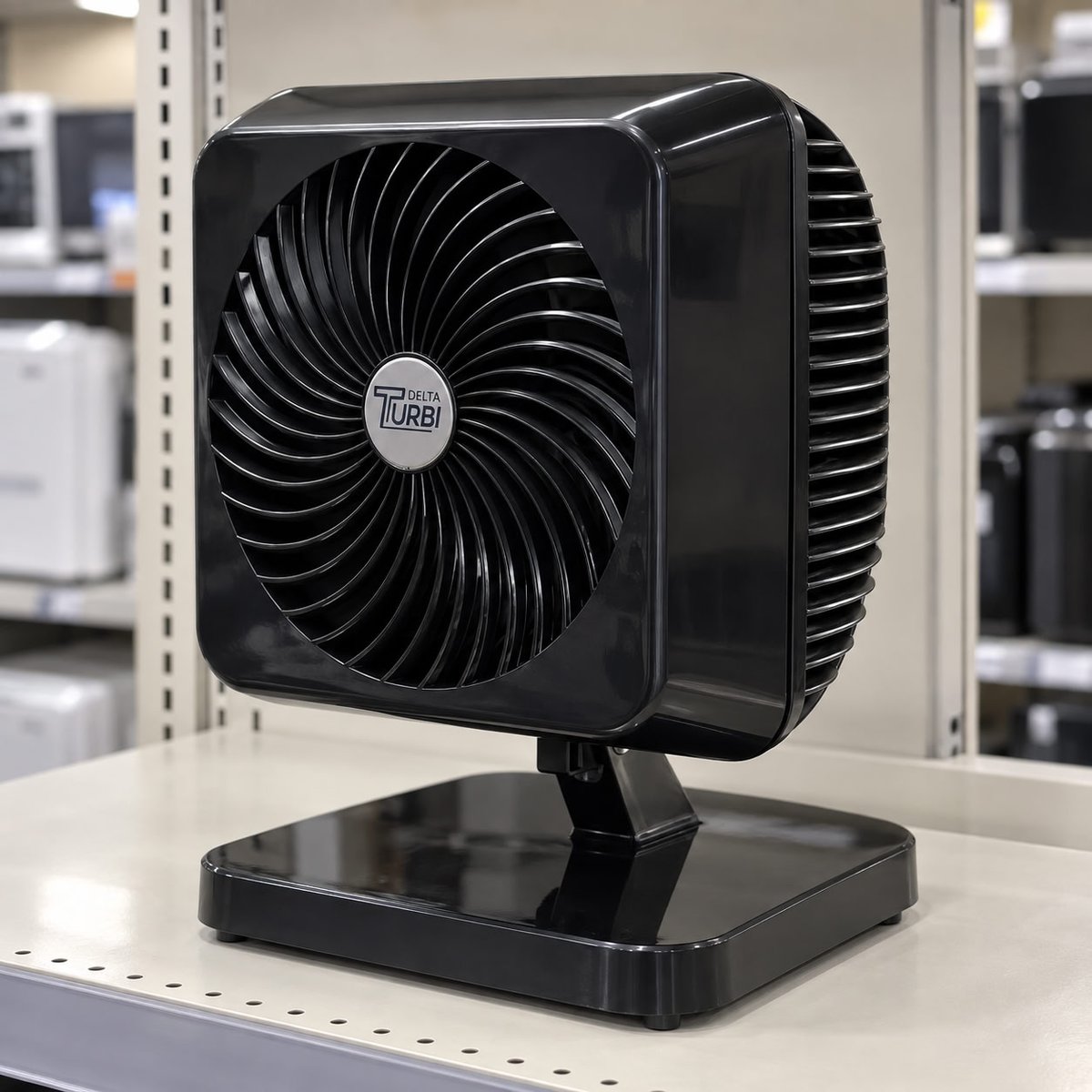 Ventilador Oscilante Delta Turbi Venti-delta 30 Cm 60hz Preto Plástico 3