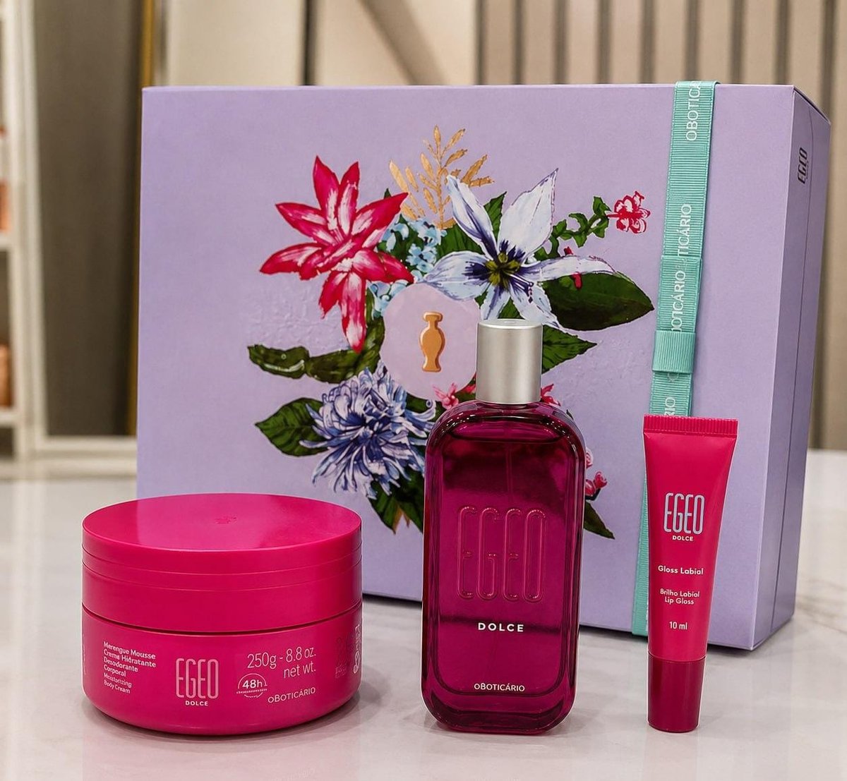 Kit Presente O Boticário Egeo Dolce (3 Itens)