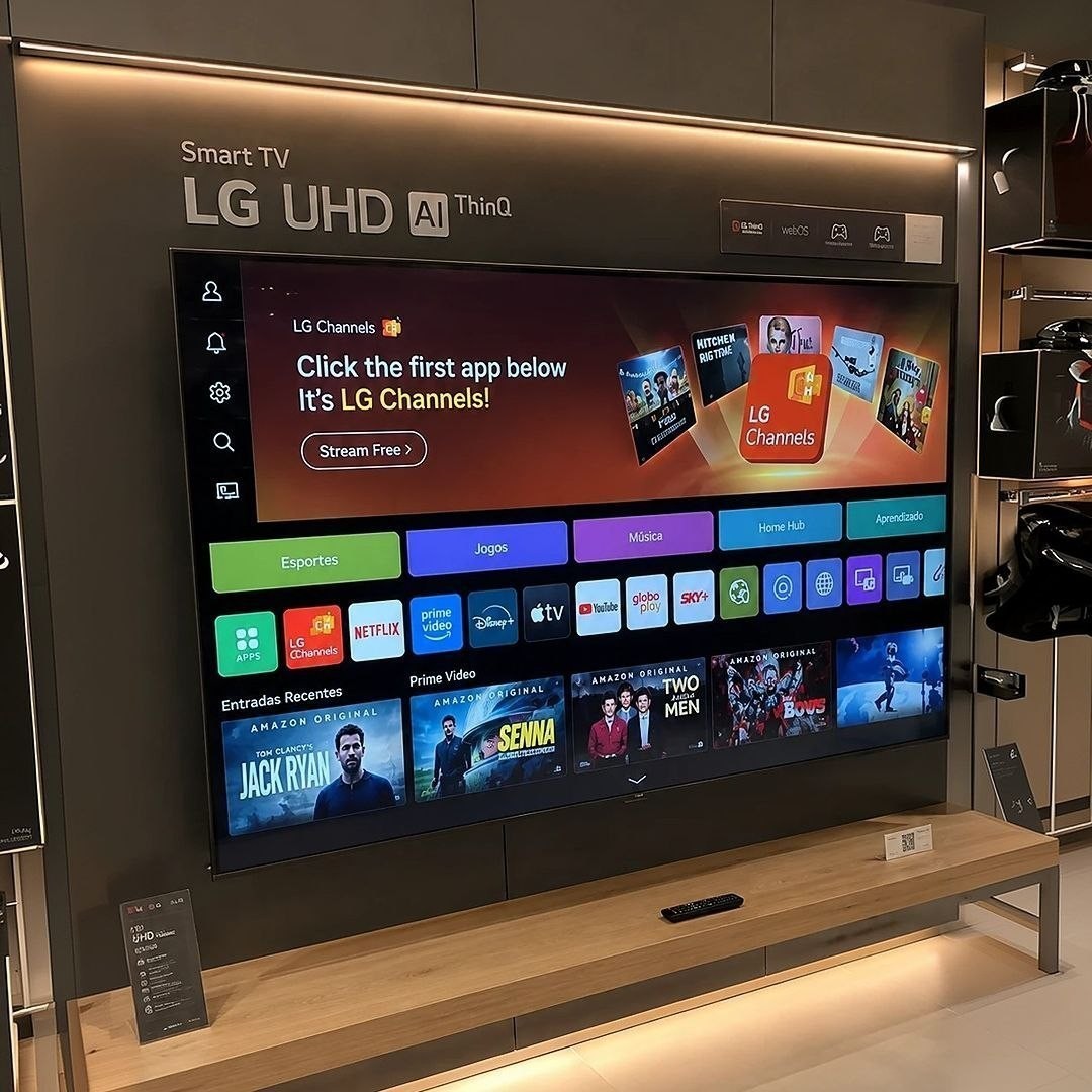 Smart TV LG 65'' 4K Ultra HD NANO AI Magic Webos 26 65UN85C