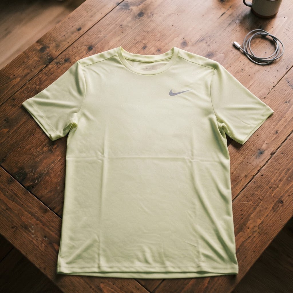 Camiseta Nike Dri-FIT UV Miller Masculina - Amarelo