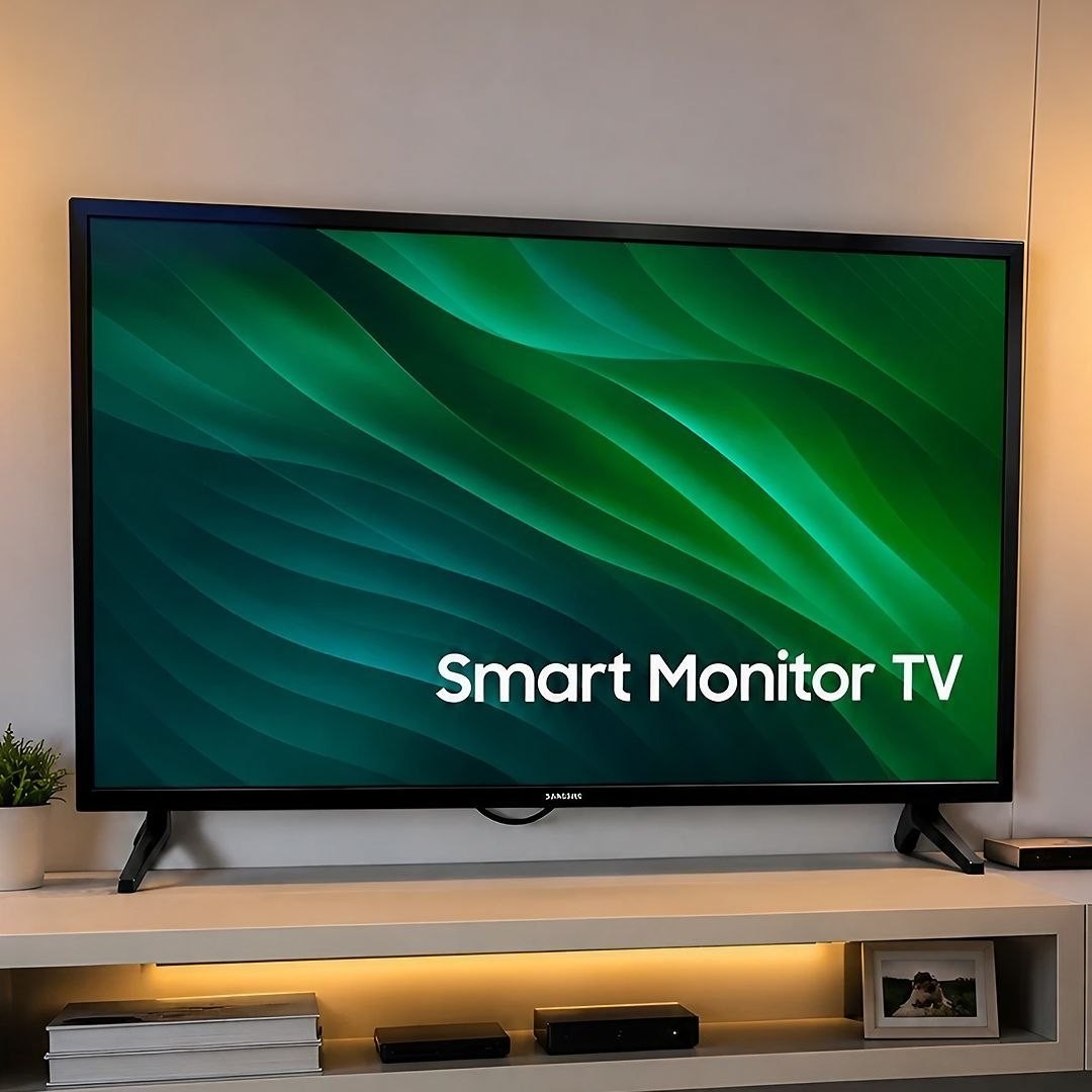 Smart Tv Samsung 32'' Hd Tizen Hdr Wi-fi Hdmi Monitor Bivolt Preta Preto