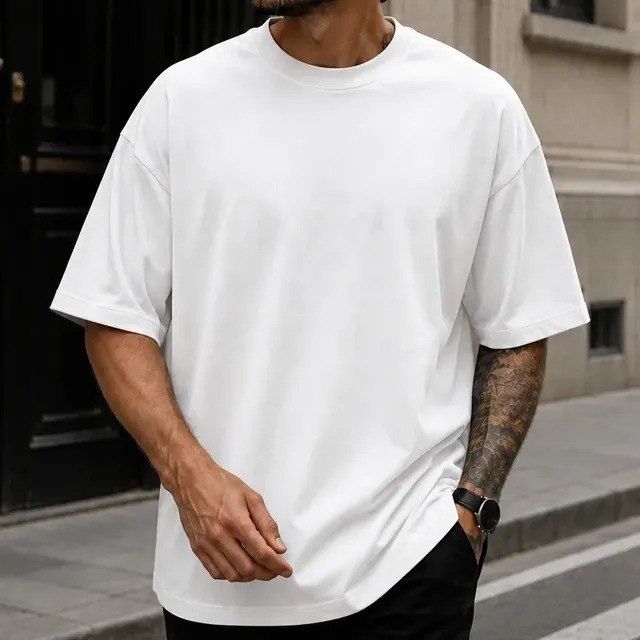 Camiseta Oversized 100% Algodão Penteado 30.1 (P ao GG)