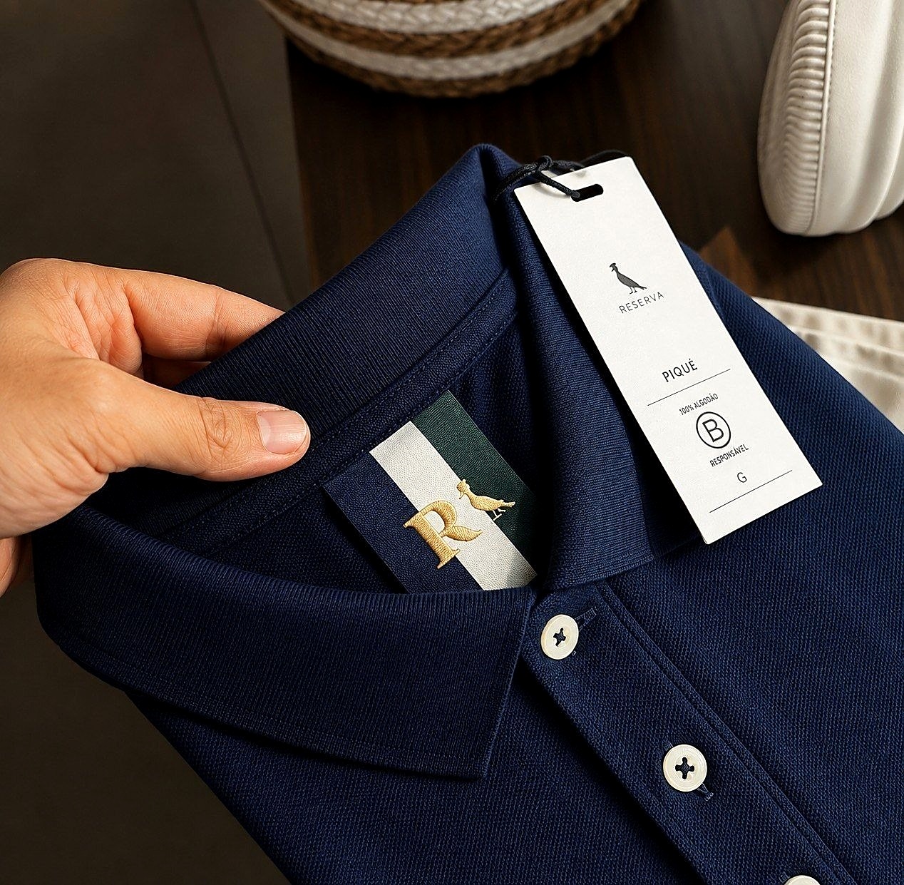👕 Camisa Polo Reserva Essence (P e G)