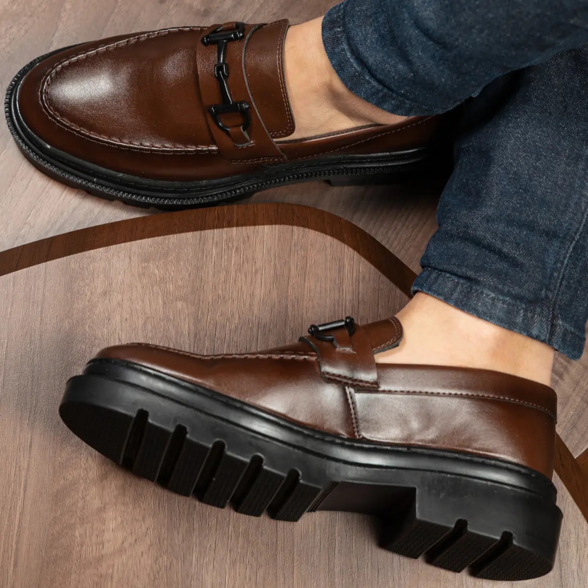 Sapato Social Masculino Mocassim Adulto Tratorado Moderno (37 ao 46)