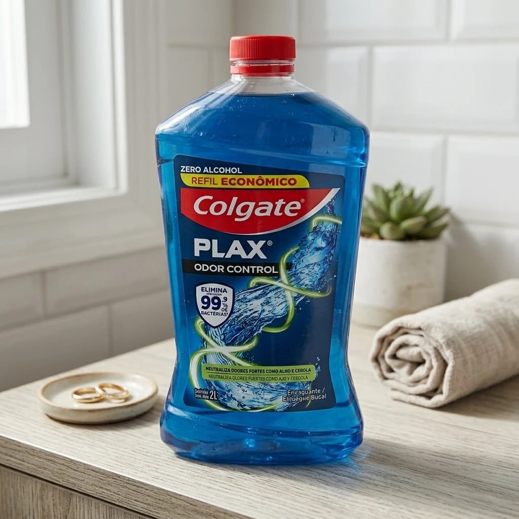 Enxaguante Bucal Colgate Plax Odor Control 2l | Sem Álcool