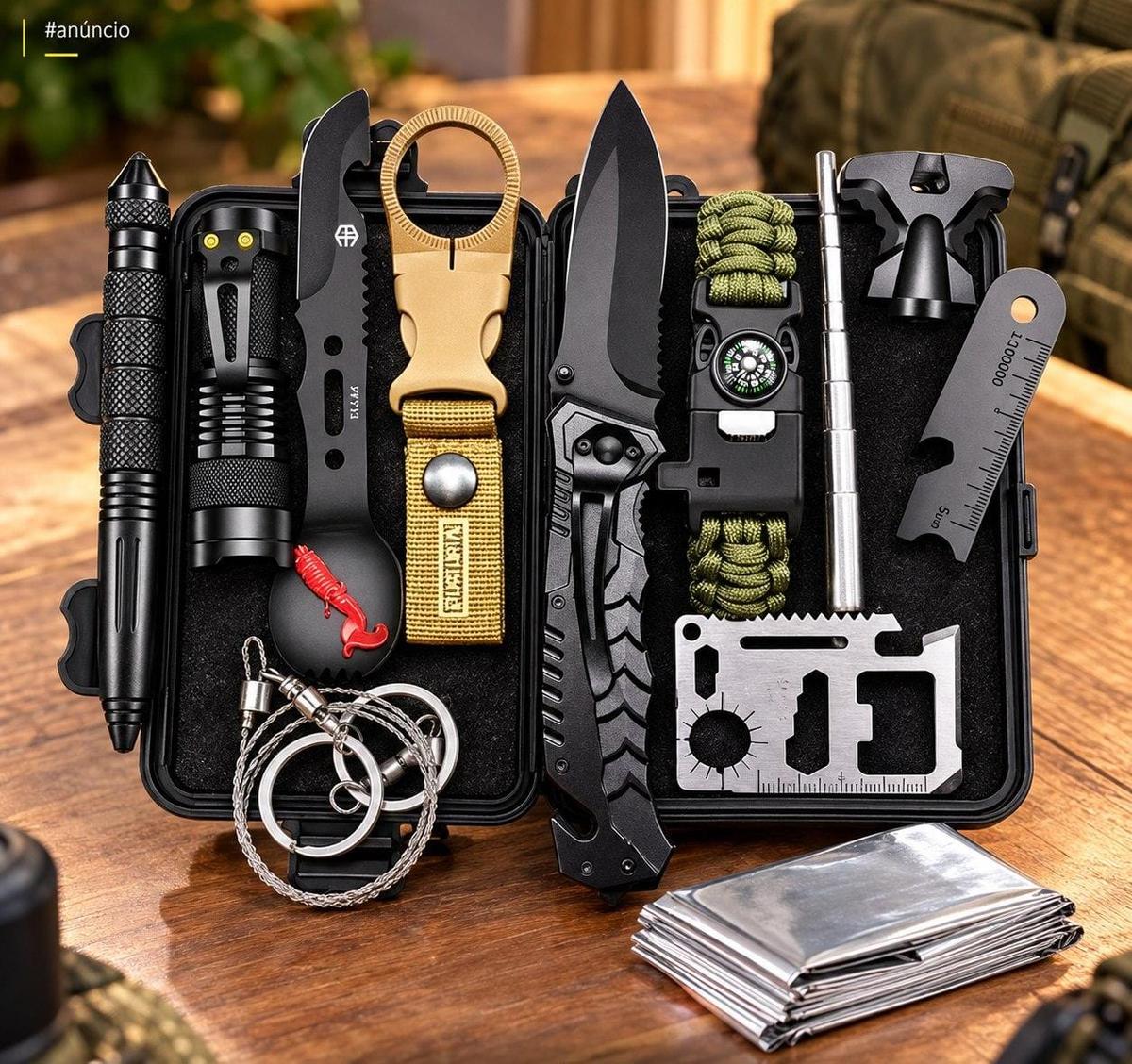 Kit De Sobrevivência De Emergência e Acampamento ​