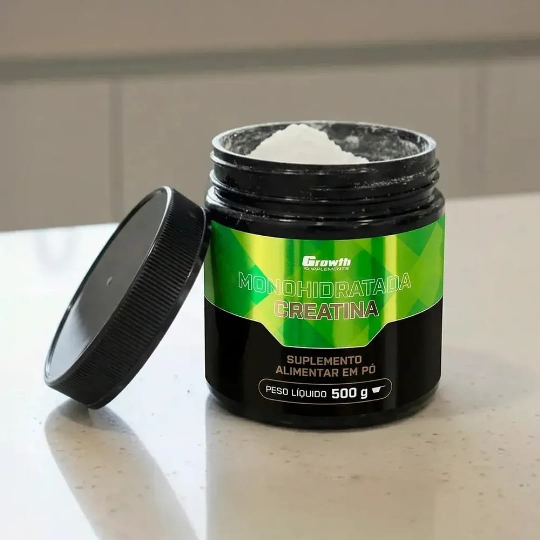 Creatina Monohidratada 500g em Pó (Growth)