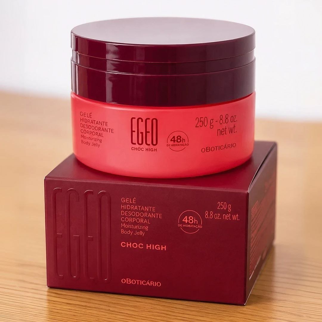 Suflê Hidratante Corporal Egeo High 250g - O Boticário Fragrância egeo choc high