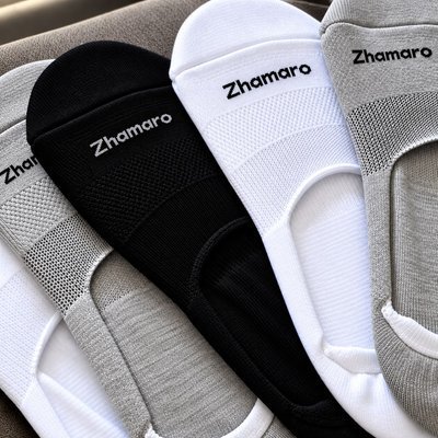 Kit 10 Pares Meias Zhamaro Algodão Sapatilha Invisível (33 ao 46)