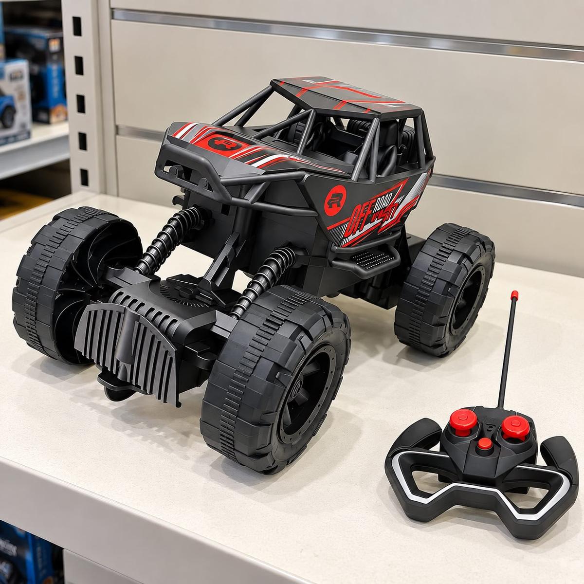 Carrinho De Controle Remoto Infantil Off-road Verm Maxi Toys