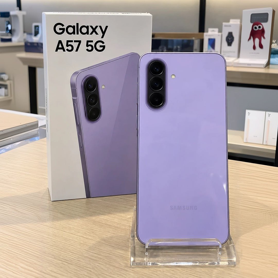 Celular Samsung Galaxy A57 5G 128GB Tela 6.7 Super AMOLED Samsung