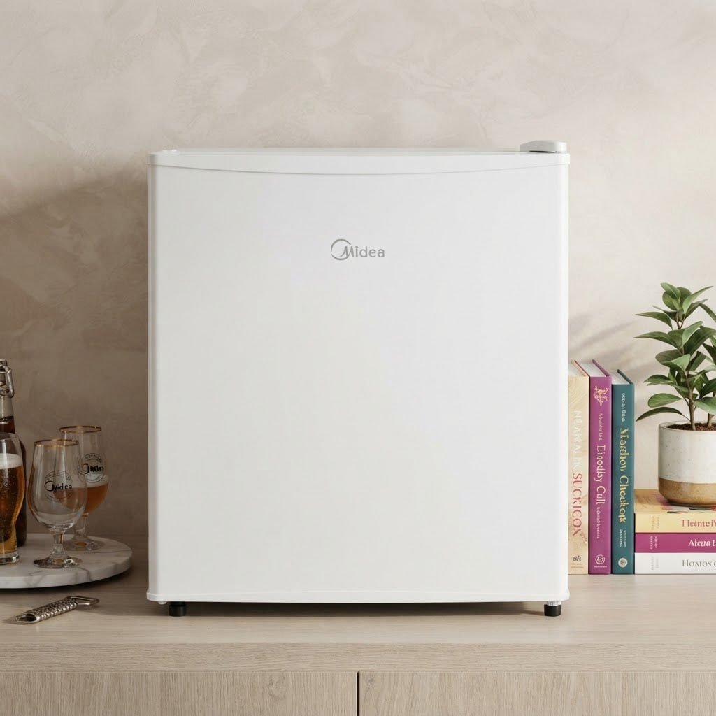 Frigobar 45L Inverter 1 Porta MDRD086FGD013 Branco Bivolt Midea