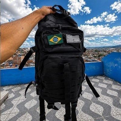 Mochila Tática Impermeável Militar Reforçada Grande 50 Litros