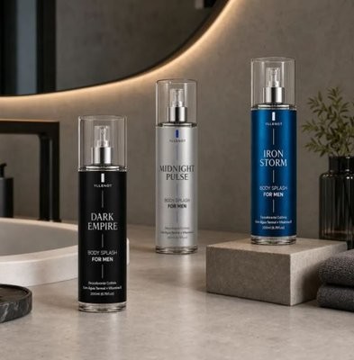 Kit 3 Body Splash Masculino 200ml Perfume De Luxo For Men