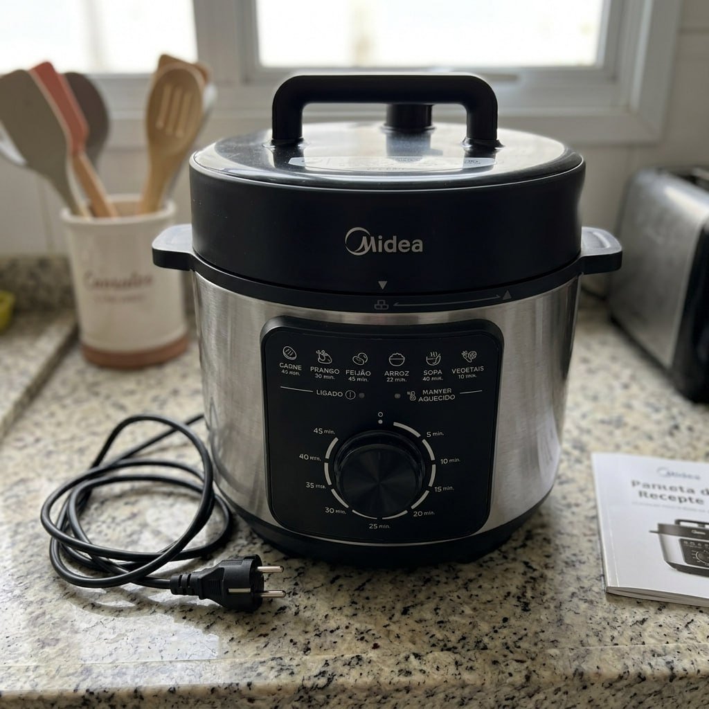 Midea Panela de Pressão Mecânica 4L,127V