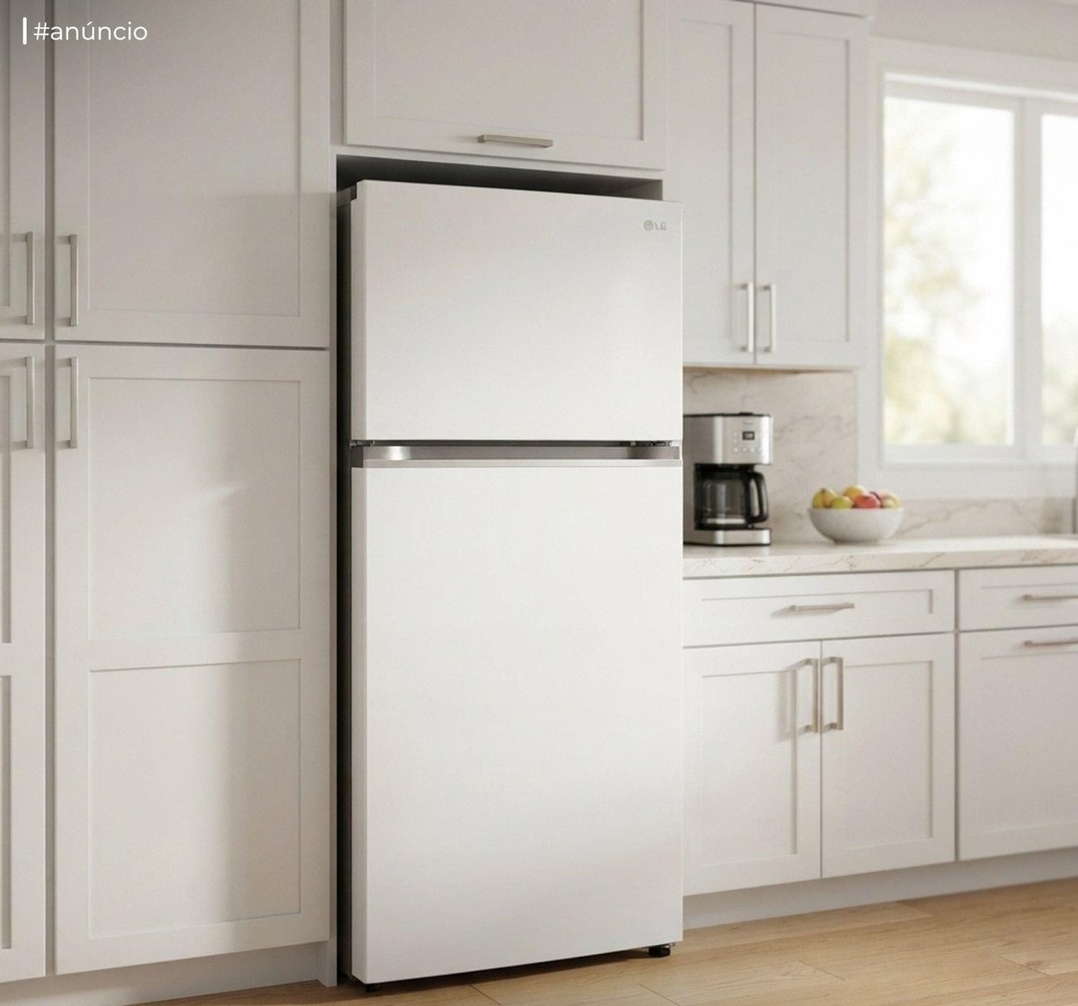 Geladeira LG Frost Free Inverter 375l Duplex (Gn-b372pqw2) 220v ​