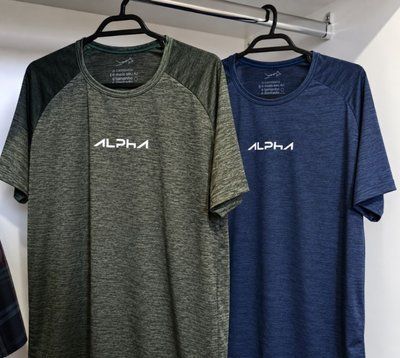 Kit 2 Camisetas New Fluid Masculina Dry Alpha (P ao XGG)