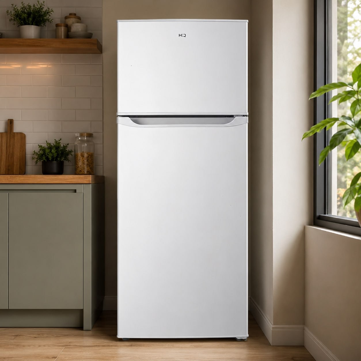 Geladeira Refrigerador Hq Defrost 230l Br Hq-230rdf