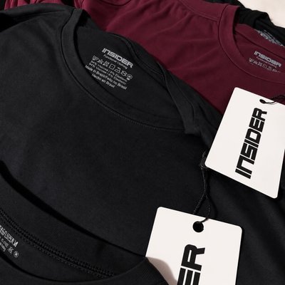 Camiseta Core Insider (3 cores)
