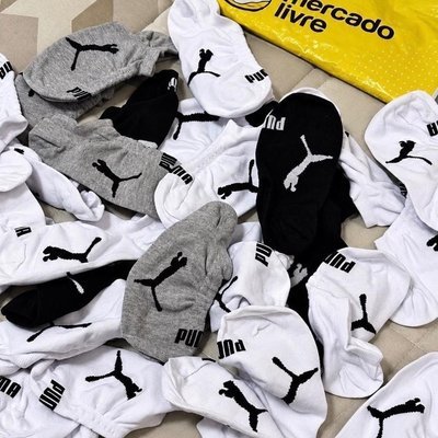 Kit 9 Pares Meias Puma Soquete