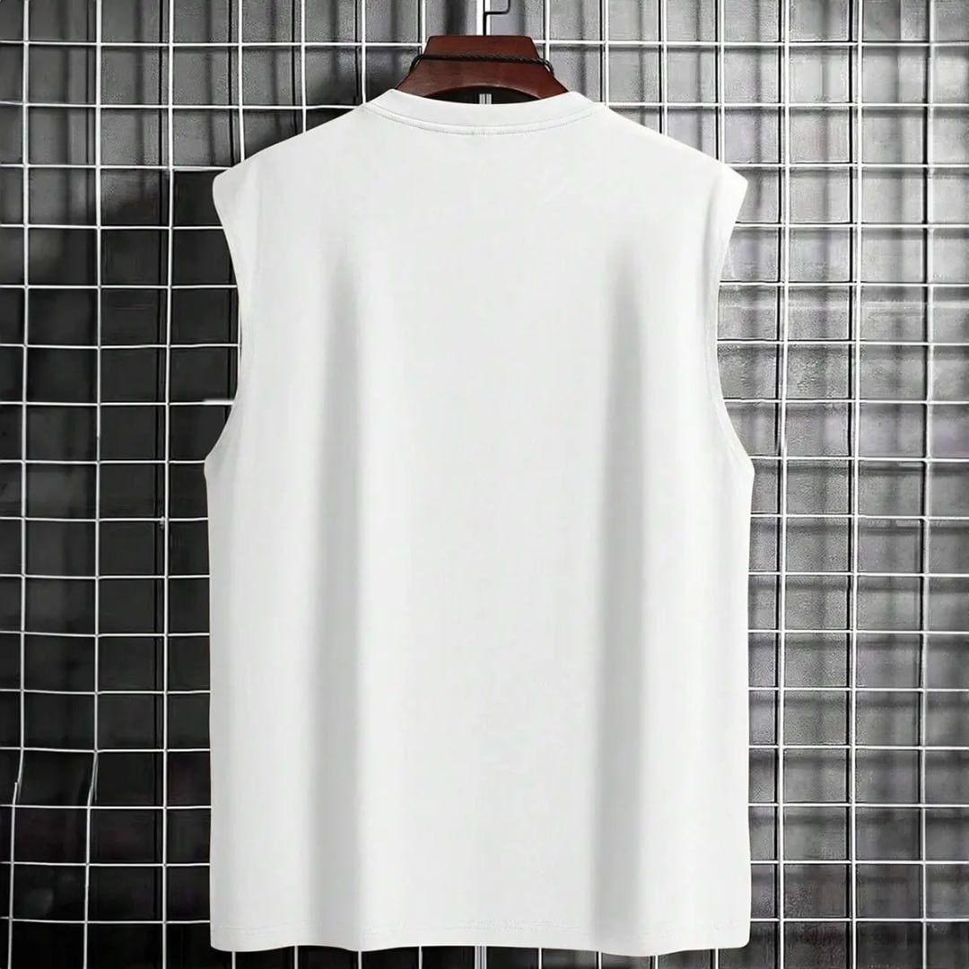 Regata Oversized Masculino Tamanho Grande Básica Lisa