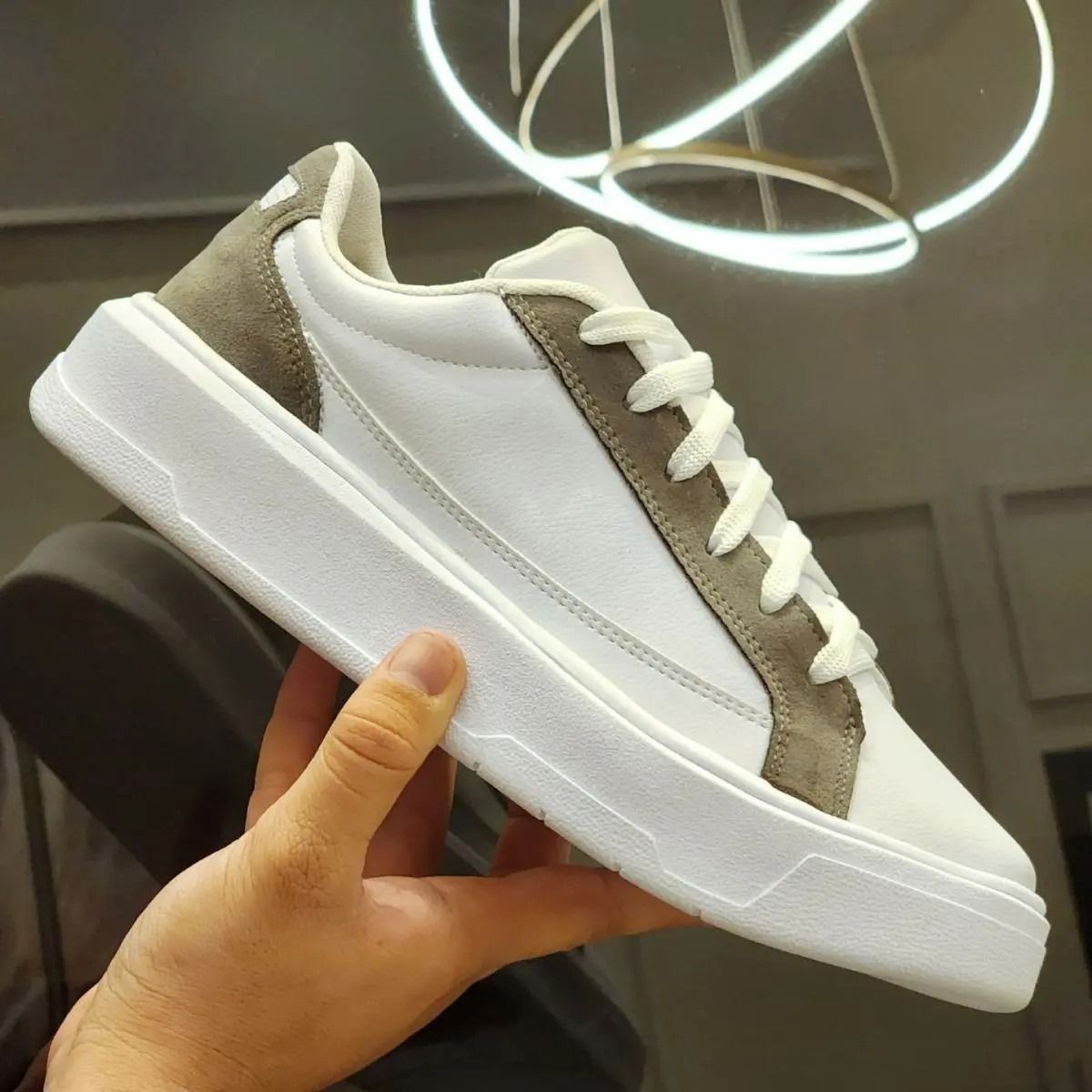 Tênis Masculino Casual Sola Alta Sneakers Estilo Moderno (38 a 44)