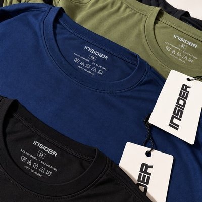 Camiseta Light T-shirt Insider Masculino (PP ao XGG)