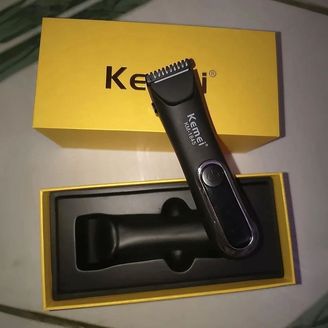 Barbeador Eletrico Depilador Pelo Removedor Intimo Kemei