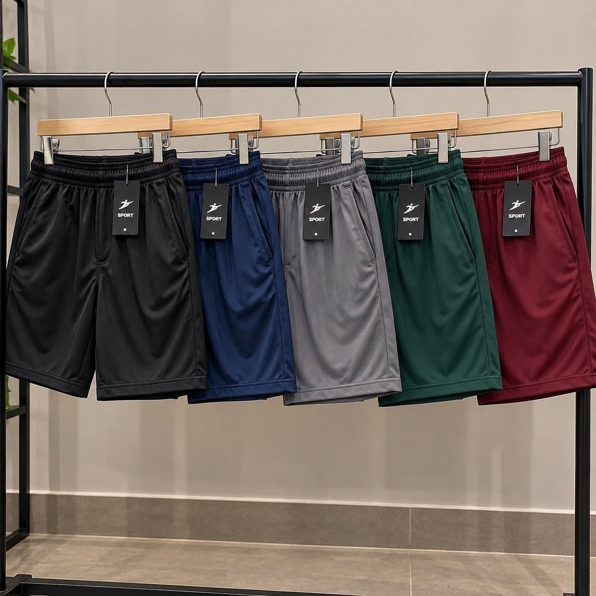 Kit com 5 Bermudas Esporte