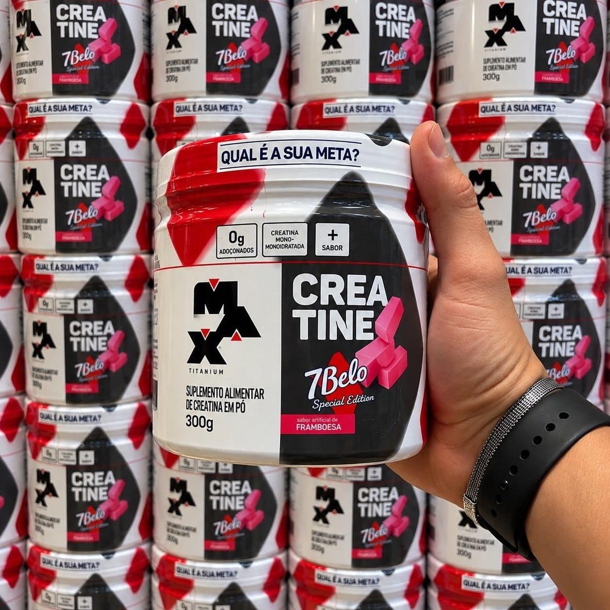 Creatina 7 Belo Max Titanium 300g