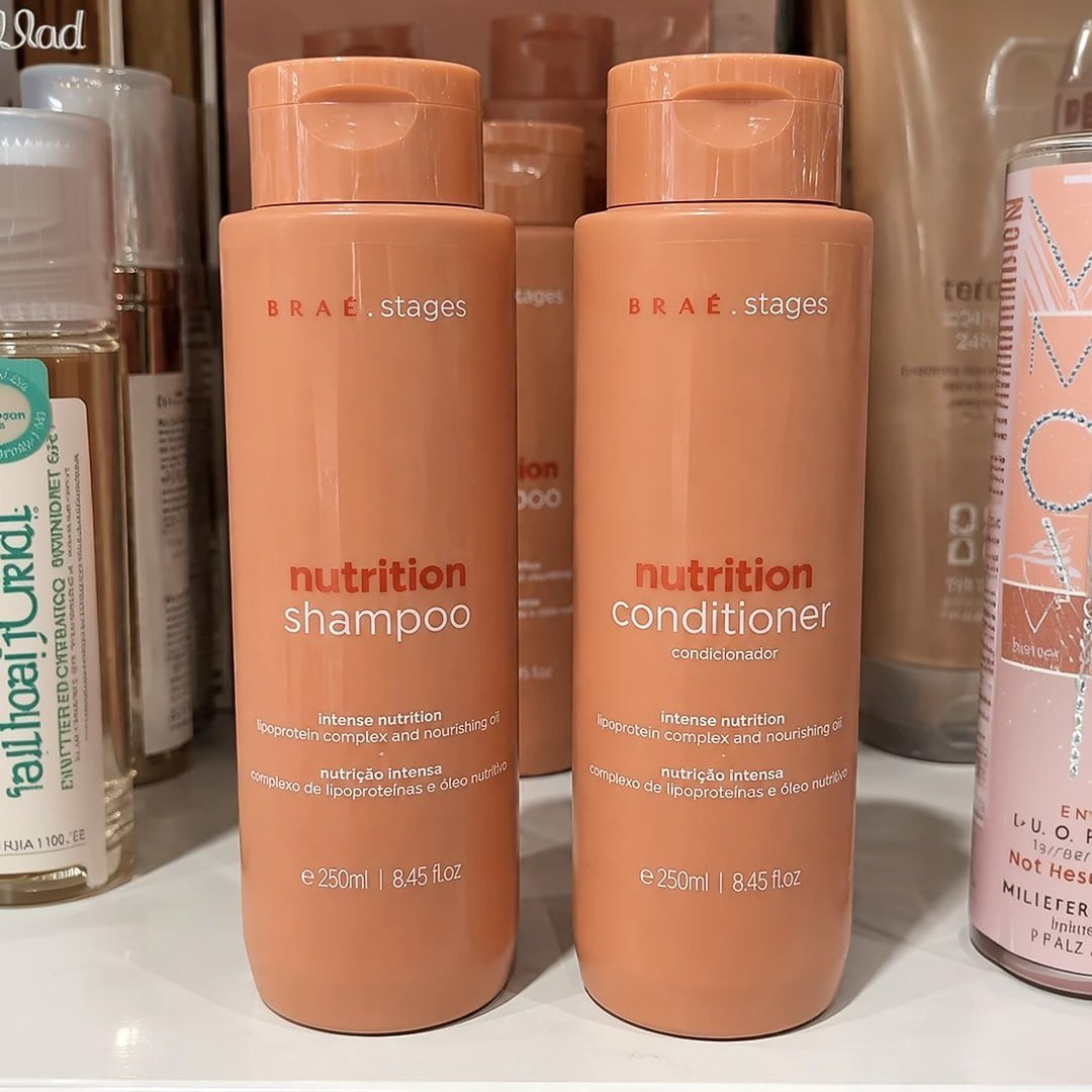 Kit Braé Stages Nutrição: Shampoo e Condicionador