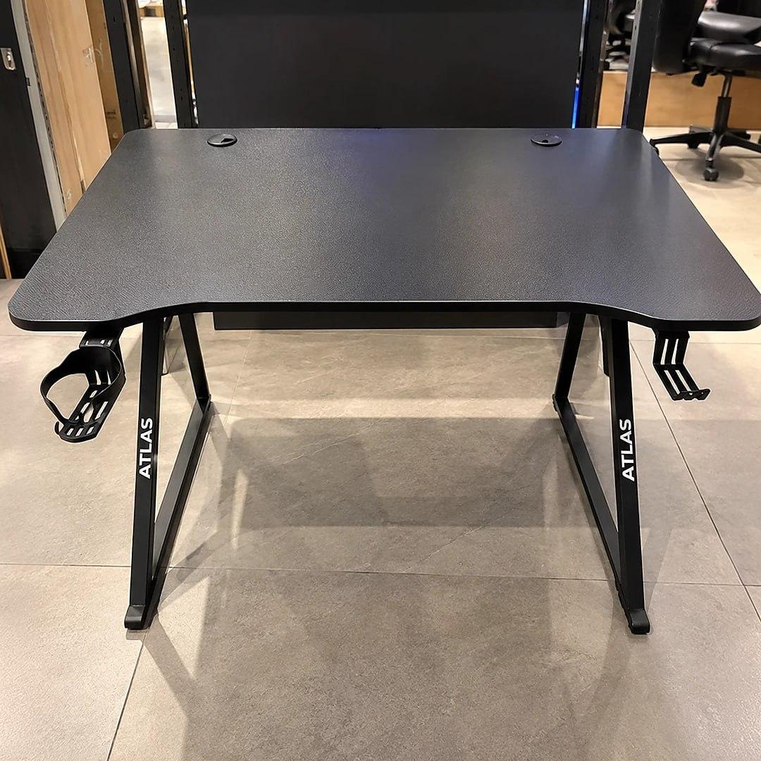Mesa Gamer Weishi Atlas, 120cm, Tampo Em Mdf, Preto