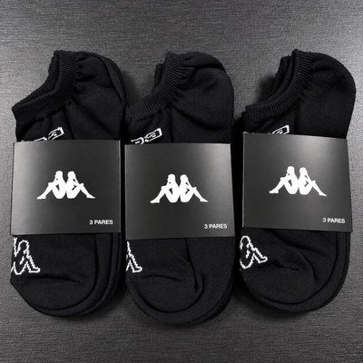 Kit 3 Pares Meias Kappa Sapatilha Soquete Invisível Original (34 ao 43)