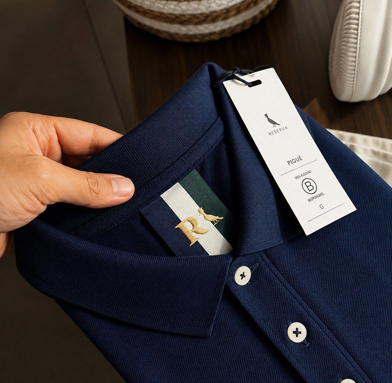 Camisa Polo Reserva Essence (P ao GG)