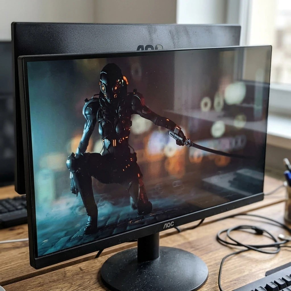 Monitor gamer Aoc Série B30 21.5'' Full Hd Gaming 120hz 1ms 22b30hm23