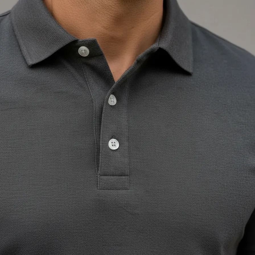 Camisa Polo Masculina Piquet Slim Manga Curta (P ao GG)
