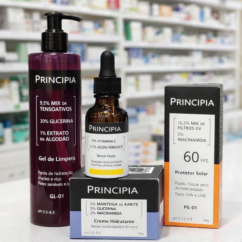 Principia Kit Essencial Gl-03 + Ch + Vc + Ps Sensível Dia/noite