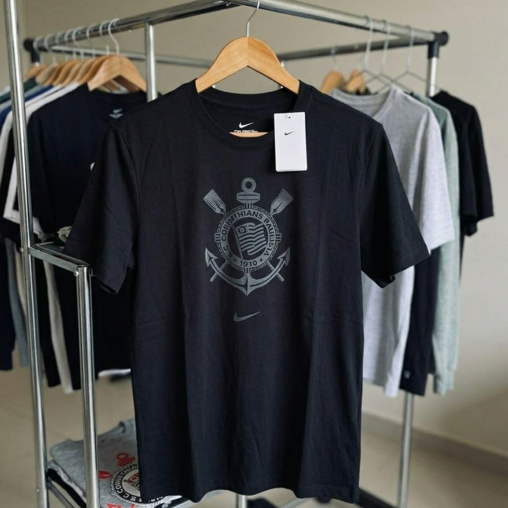 Camiseta Nike Corinthians Escudo Masculina