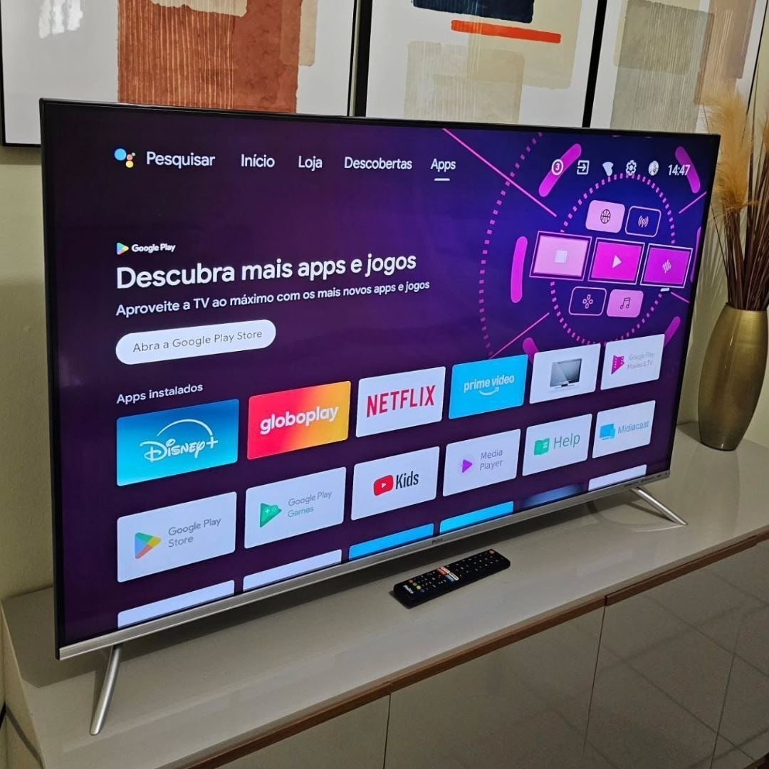 Smart TV 50” Philco P50CRB 4K LED Dolby Audio